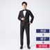 Suit phù hợp với những người đàn ông Hàn Quốc phiên bản của nhỏ phù hợp với ba mảnh bộ kinh doanh giải trí chú rể cưới phù dâu váy 
