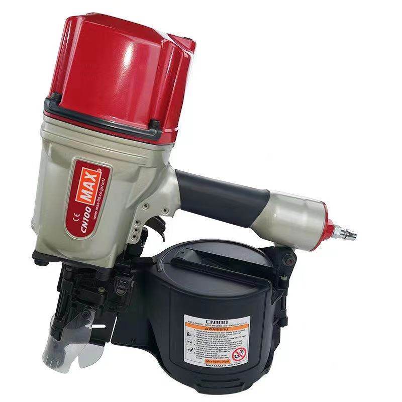 Japan imported Mex MAX pneumatic coil nail gun CN55CN70CN100CN80 wooden pallet nail gun nail gun