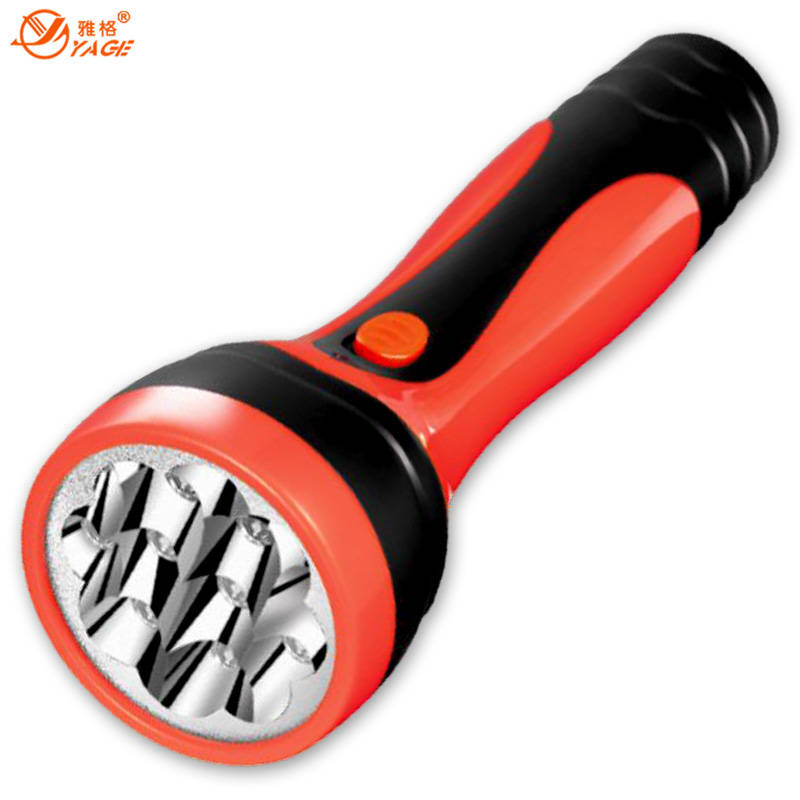 YAG YG-3260 strong light rechargeable LED flashlight durable portable lamp home user outside the ultra bright 6 lights