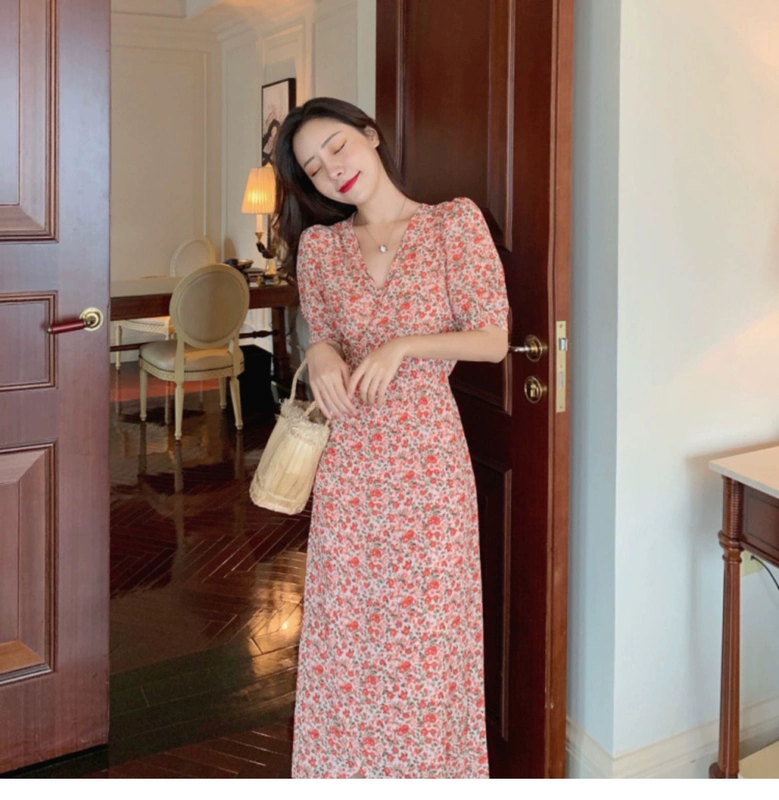 Thiết kế nguyên bản gió lạnh nữ cao cấp 2020 mới đầm xuân siêu cổ tích mùa hè thần tiên - váy đầm