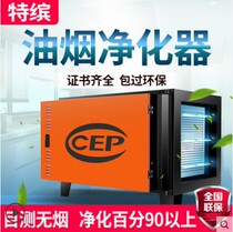 Special Light Low Altitude Discharge Oil Smoke Purifier Hotel Kitchen Commercial Barbecue Smoke-free Environmentally Friendly UV Light Decontrophotic Lamp Net Peculiar Smell