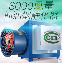 Special 8000 AIR VOLUME OIL PUMPING SMOKE PURIFIER HOTEL KITCHEN COMMERCIAL SMALL CATERING ENVIRONMENTAL PROTECTION ELECTROSTATIC TYPE SEPARATION