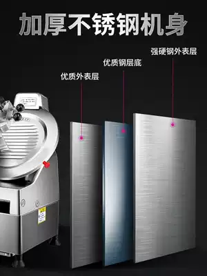 Letron meat slicer commercial fat beef mutton roll slicer electric meat Planer automatic slicer slicer meat slicer
