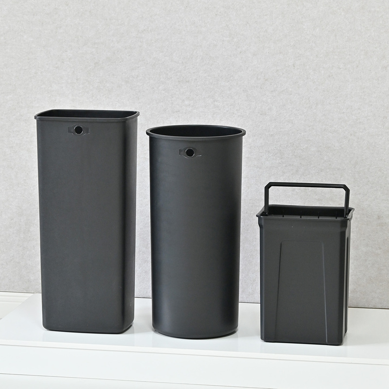 Gnf Trash Can Inner Plastic Liner, Large Round 30L, Square 50L Turnover Storage Bin Gnf Trash Can Inner Plastic Liner, Large Round 30L, Square 50L Turnover Storage Bin
