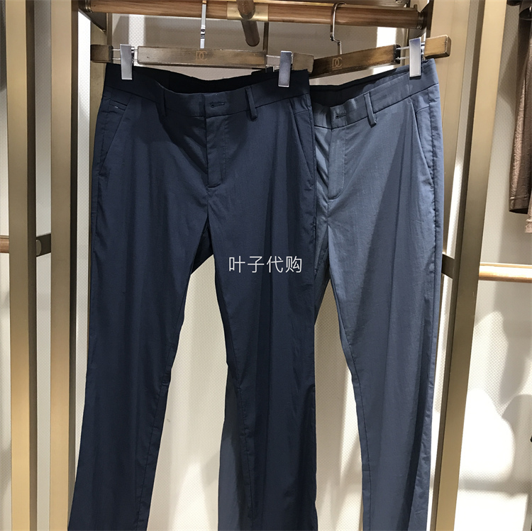 Deicae Genuine Men's Spring and Summer Casual Pants Mid-High Waist Anti-Wrinkle Micro-Elastic Pants Classic Versatile Counter 1990