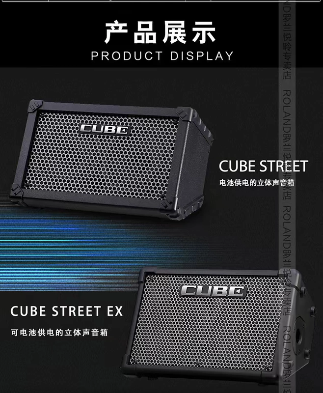 Loa Roland / Roland Loa CUBE-STREET EX - Loa loa loa harman kardon onyx studio 6