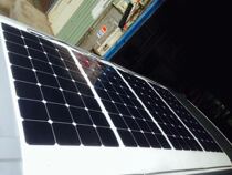 140w semi-flexible solar panel monocrystalline silicon ultra-thin 2 mm vehicle onboard 12V charged polycrystalline