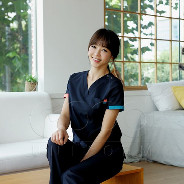 Good U Korea Excellent Medical Clothes imported ST254 surgical clothes for mouth plastic cosmetic hospital doctor's suit