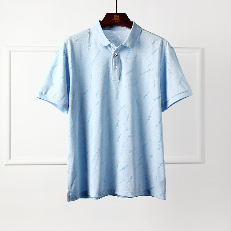 đèn led 7 màu nháy theo nhạc 2019 Huadu Cửa hàng bách hóa ngắn tay Mùa hè Áo sơ mi POLO mới Thoải mái Slim Men Joker Top Lapel thoáng khí - Thiết bị sân khấu đèn led không nháy