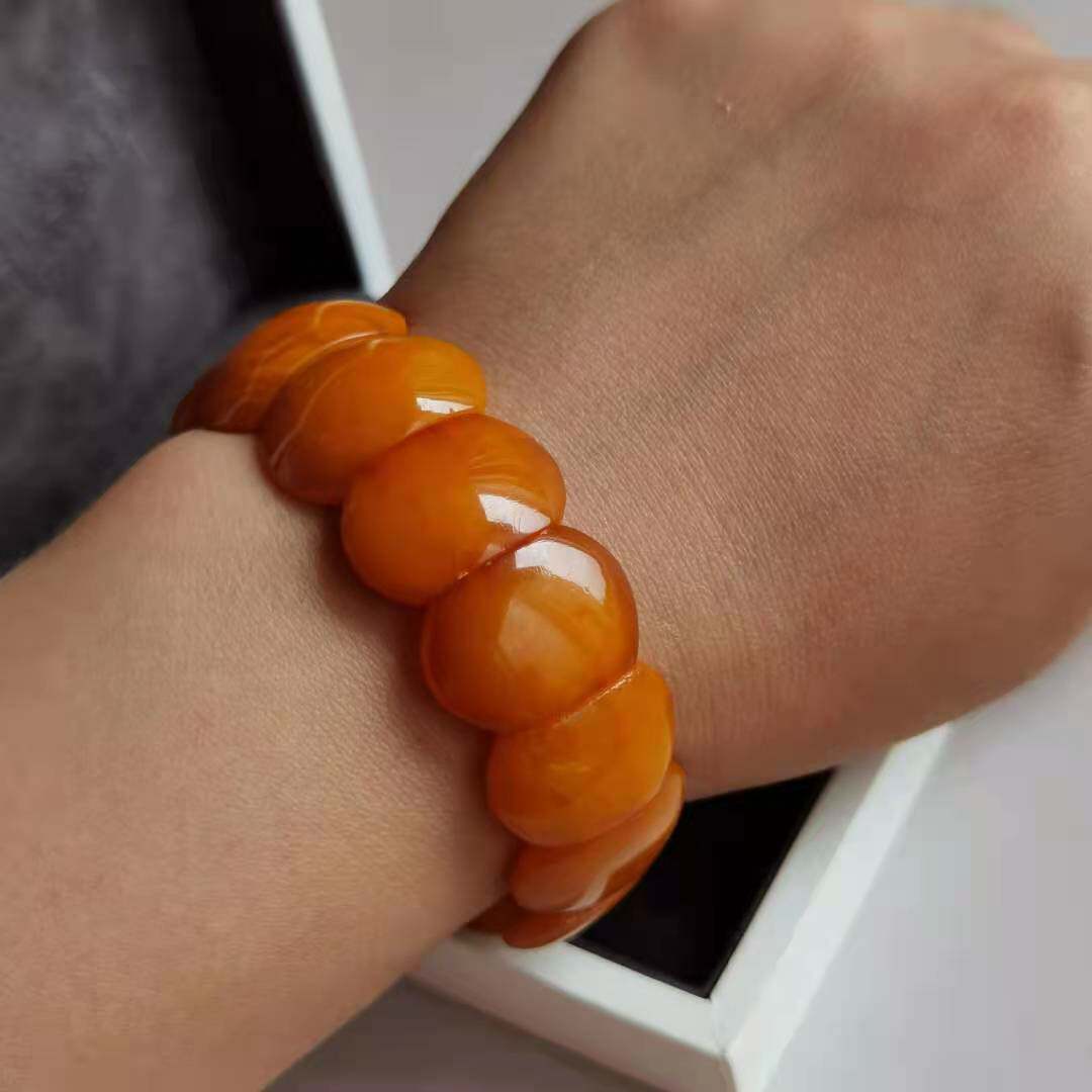 Europe Reflux Antique Old Nectar Bracelet bracelet No optimisation No baking color 14 88 gr Support national identification