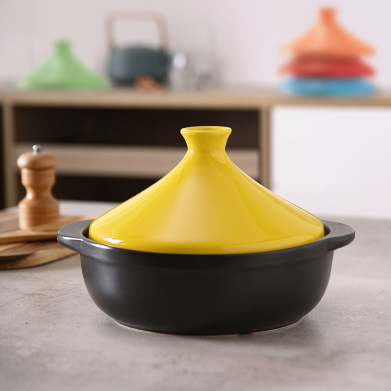 タジ鍋 セラミックキャセロール シチュー鍋 家庭用ガス土鍋 ご飯 業務用ガスコンロ 特製スープ シチュー鍋