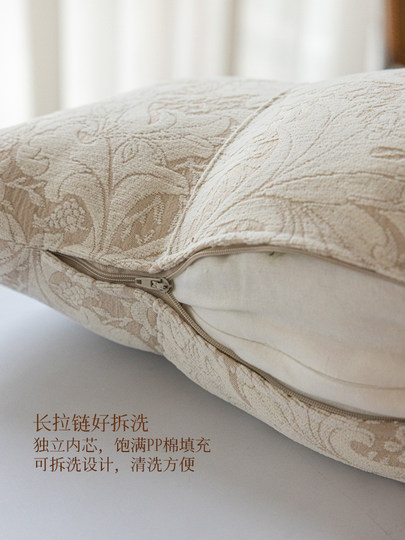 American retro lumbar pillow cushion office lumbar support seat cushion backrest sedentary office chair support lumbar cushion