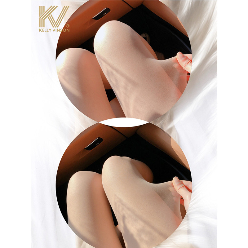 Pineapple Silk Stockings Woman Thin light leg Divine Instrumental Beauty Skin Beauty Leg Socks summer ultra-thin anti-seduces Flesh Color Pants Socks spring autumn