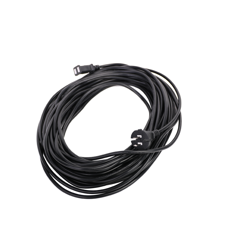 Garden power cord lawn mower