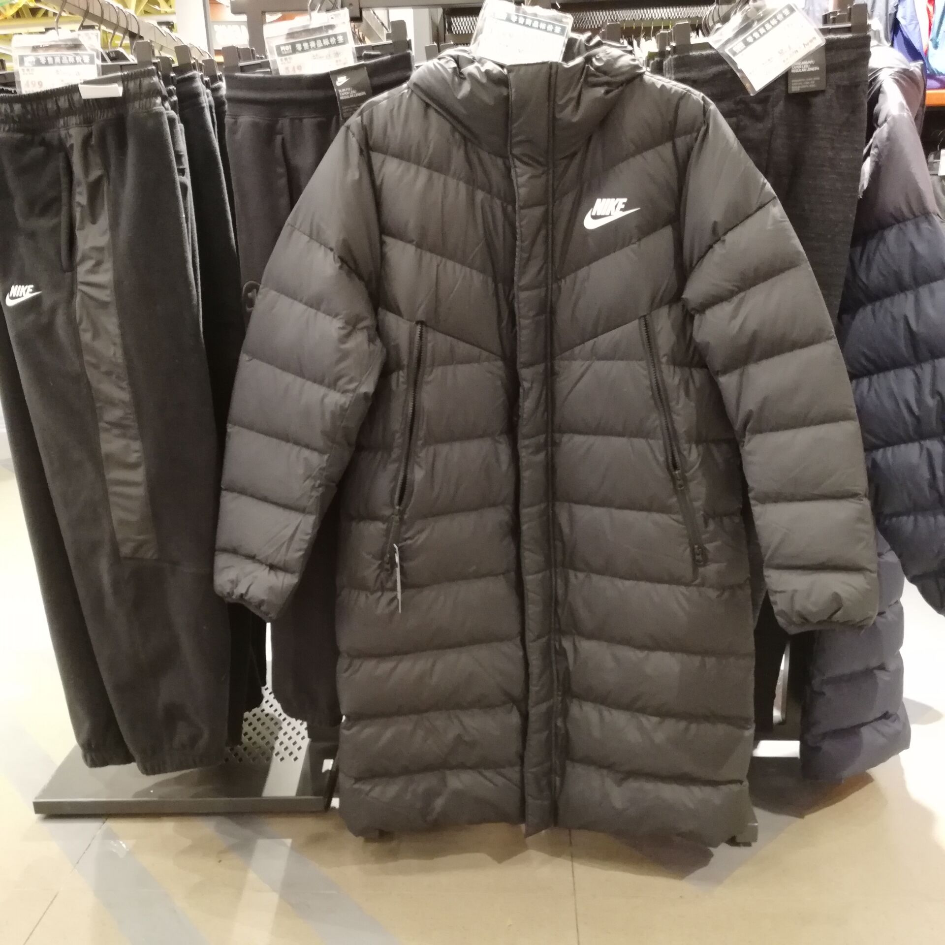 Áo khoác nam Nike mùa đông 2018 ấm áp và áo khoác dài xuống gió AA8854-081-010-355 - Thể thao xuống áo khoác áo phao nam dài