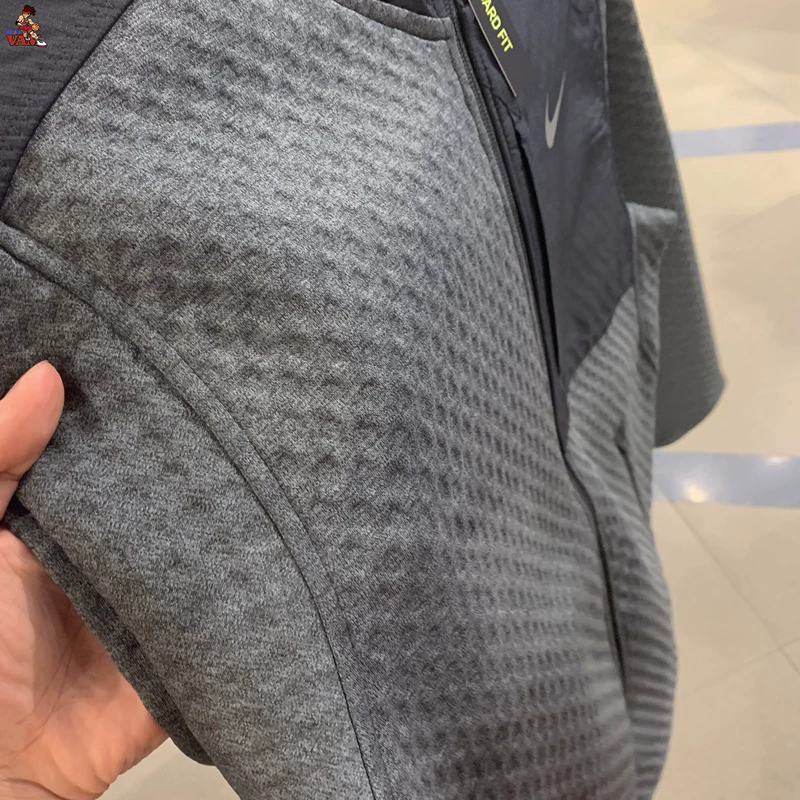 NIKE Áo khoác Nike Nam Tops Mùa đông 2019 Áo khoác thể thao có mũ trùm đầu bằng lông cừu BV3999-011-070 - Áo khoác thể thao / áo khoác