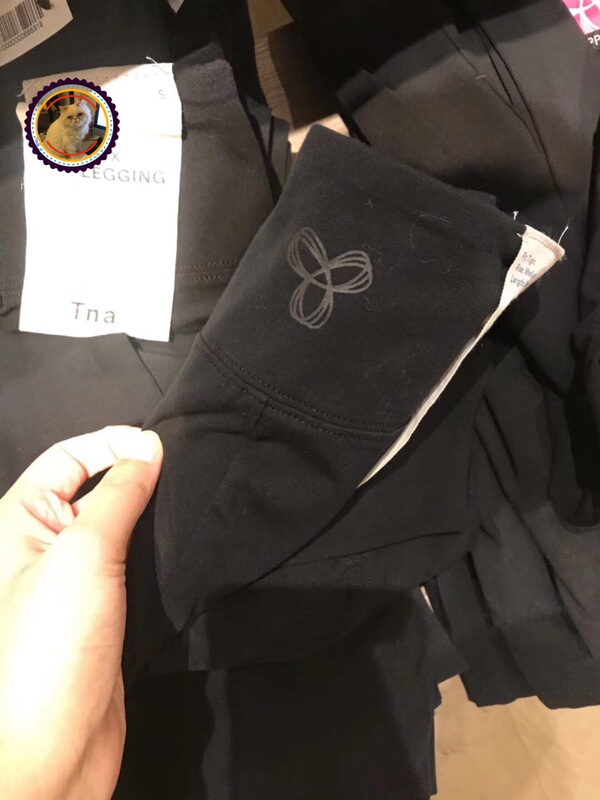 Canada's Super Comfortable Tna Leggings! Aritzia Genuine Yoga Pants, Summer Thin Style with a Naked Feel, Pure Cotton