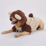 Собачья одежда осенью и зимним лабрадо зимнее зимние зимние золотые волосы большие собаки Большая собака с четырьмя лежащими животными