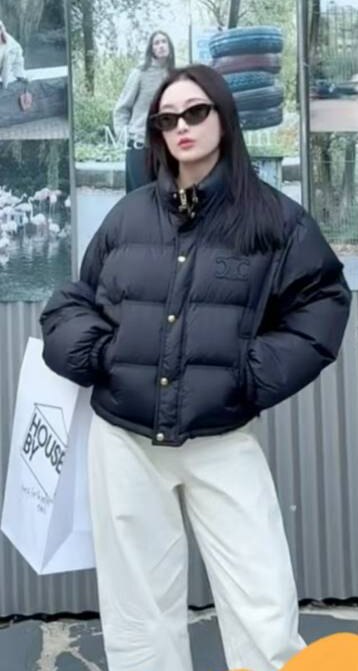 Пуховик на заказ g0682  cl同款新款袖可脱卸双穿羽绒服