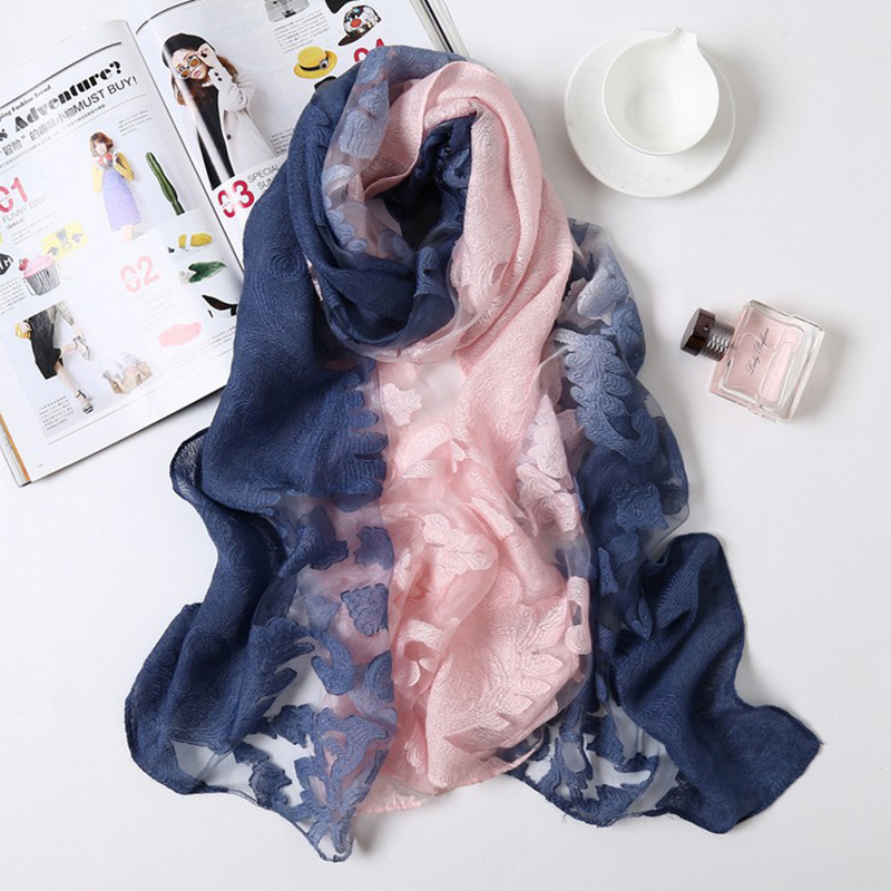 Echarpe pour Femme en De la soie - Ref 3159458 Image 3