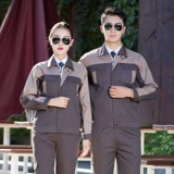 Длинно -насыщенные чистые хлопковые работы набор одежды мужская сварка автомобильная ремонтная служба красоты службы обслуживания красоты Электрик Осенний и Зимний работник Служба охраны труда