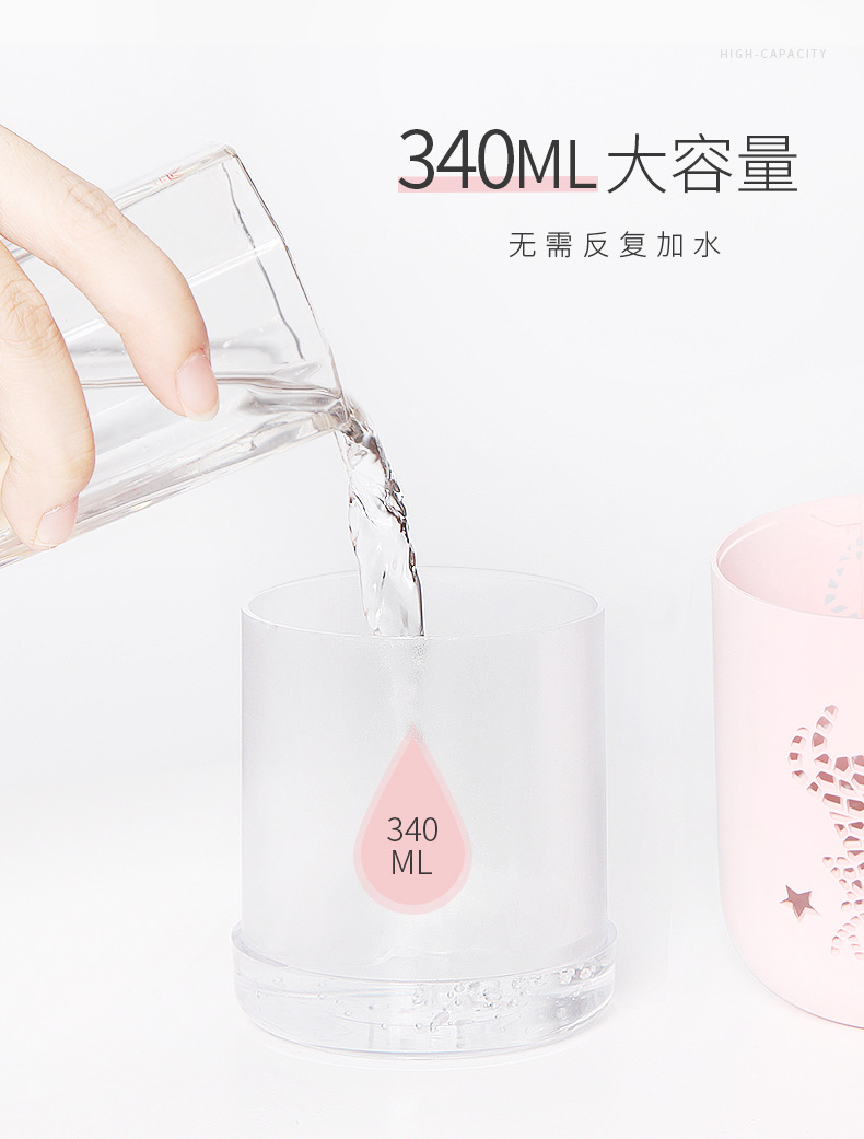 tác dụng của máy phun sương Hydrating Artifact độ ẩm nhà không khí công suất lớn phun đêm ánh sáng văn phòng quà tặng sinh nhật sáng tạo - Máy giữ ẩm máy tạo độ ẩm usb