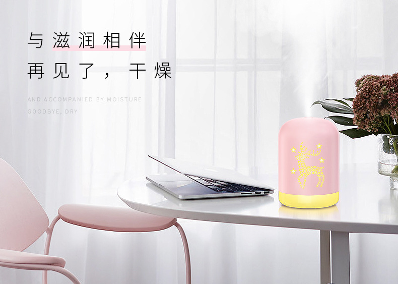 tác dụng của máy phun sương Hydrating Artifact độ ẩm nhà không khí công suất lớn phun đêm ánh sáng văn phòng quà tặng sinh nhật sáng tạo - Máy giữ ẩm máy tạo độ ẩm usb