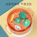 Детская обеденная тарелка, увлажняющий термос, посуда, детский комплект для еды, защита при падении, защита от ожогов