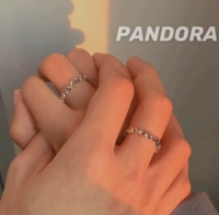 Pandora, модное кольцо, серебро 925 пробы
