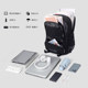 Junior High School and High School Large-Capacity Elementary School Student Trolley Backpack for Boys, Six-Wheel Stair-Climbing, Suitable for Grades 4-7, Detachable Double Shoulder Strap