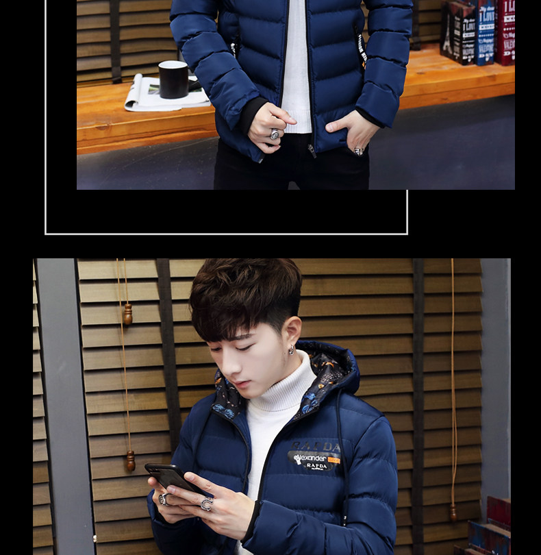 Blouson chaud pour homme en Polyester - Ref 3112388 Image 22