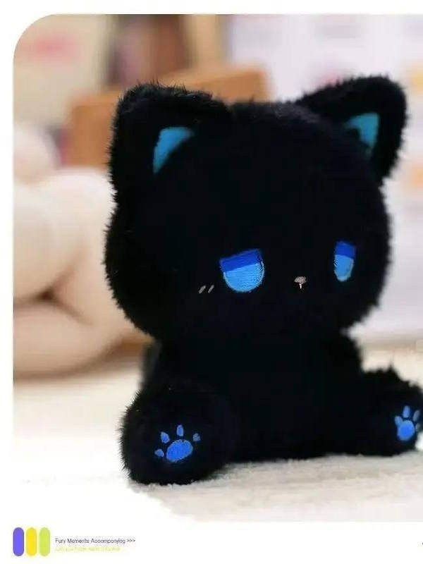 Soft and Cute High-Quality Plush Toy Doll Emo Bear Gift Birthday Desk Companion Backpack