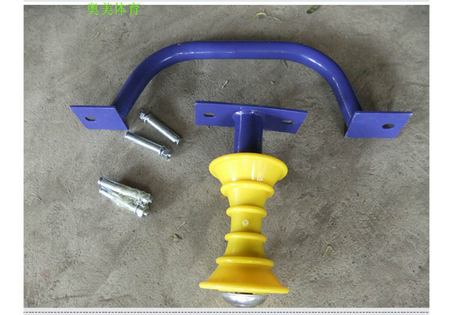 Leg massage wheel presses leg bar indoor gym leg leg loft waist fitness equipment