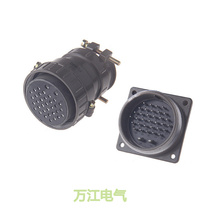 P55 35 core P55K8Q P55J8A positive aviation plug connector P55J8Q P55K8A reverse installation