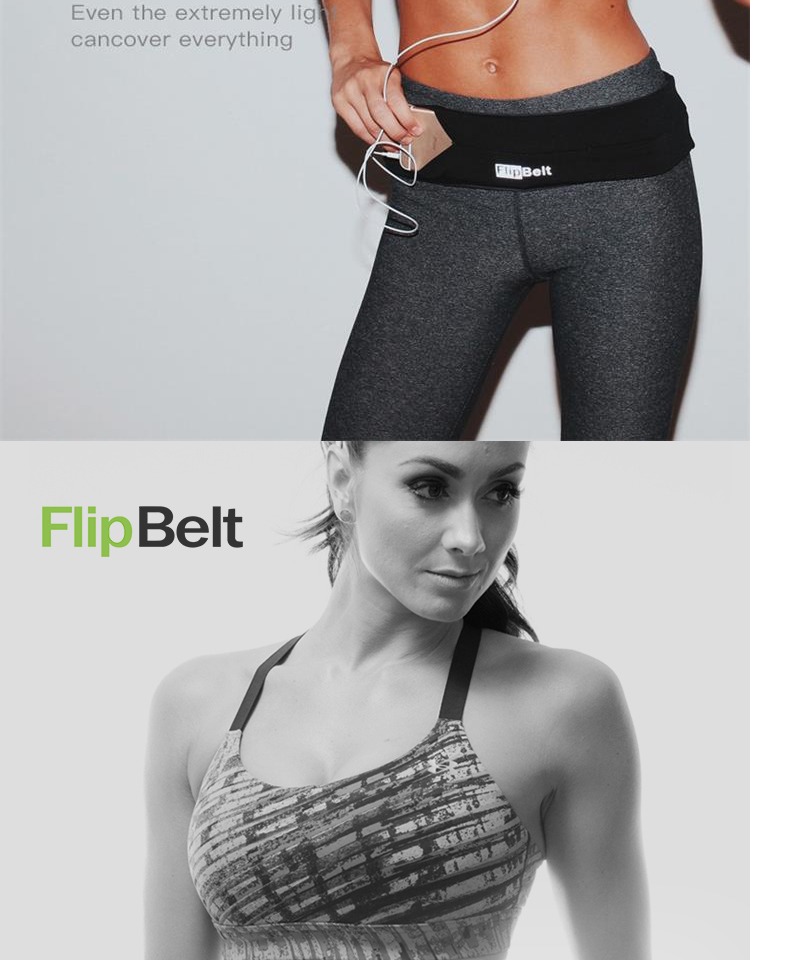 FlipBelt chạy túi điện thoại di động nữ điện thoại di động túi nhỏ túi nam vành đai túi điện thoại di động trên thắt lưng - Túi 	túi đeo hông tập thể dục	