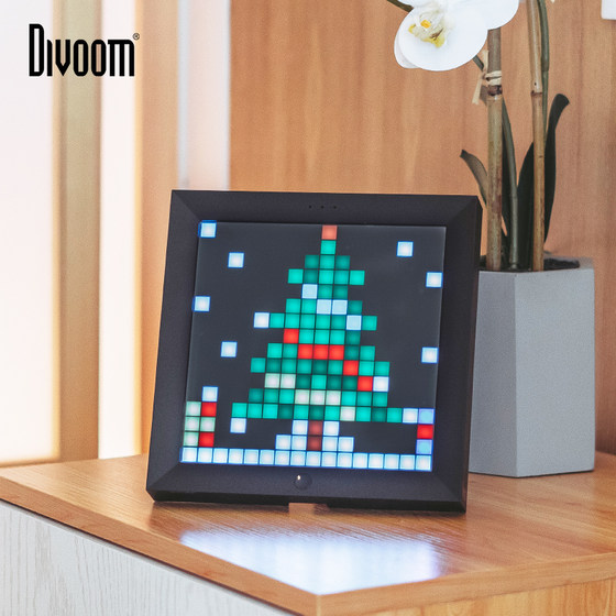 Divoom home decoration clock e-sports ornaments trendy DIY pixel screen photo frame boyfriend birthday gift
