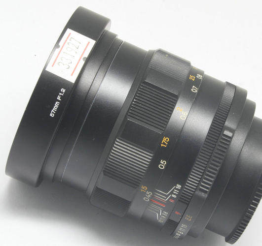 Cosmetic contact lenses with big eyes are rare and clean (Konica AR 57 1 2 hood) adapter ring can be mirrorless