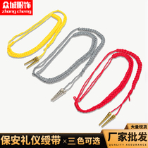 Guard of honor guard military uniform ribbon dress ribbon security ribbon art Group factory direct sales