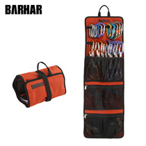 BARHAR BARHAR storage bag quick-hanging loose parts drawstring bundle roll scratch-resistant bag rock climbing mountaineering ice climbing