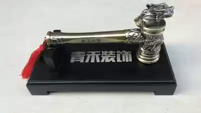 Decoration company opened Daji quality hammer Supreme dragon head hammer bronze project construction supervision inspection room open golden egg