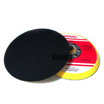 Pneumatic dry mill tray round flocking sandpaper suction cups 5 inch 4 inch 3 inch 2 inch polished sand paper machine chassis