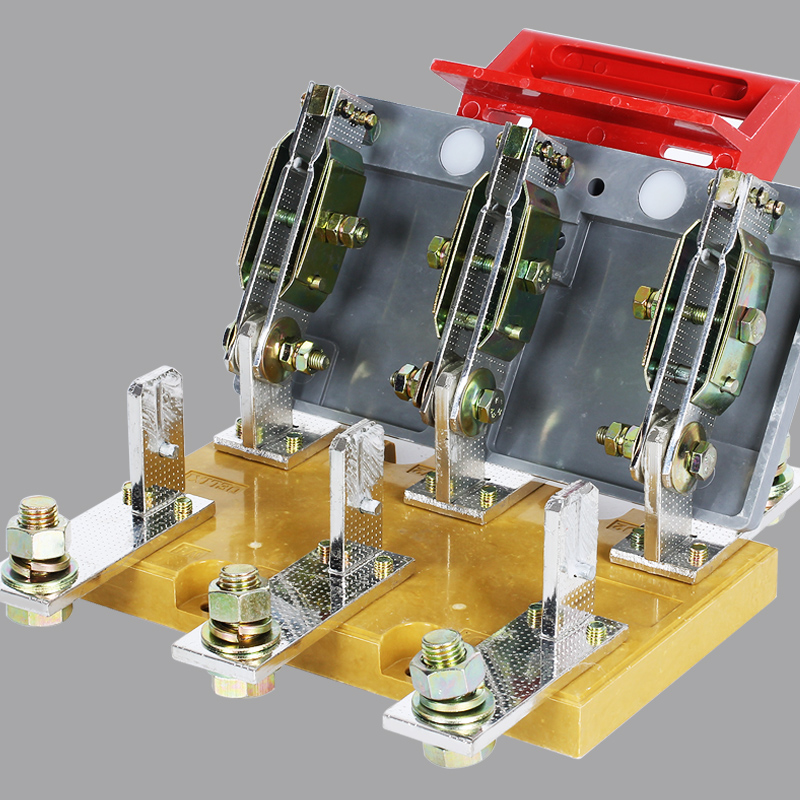 德力西HD11F-600A 三极 带保护 刀型隔离器三相刀开关 总闸刀 德力西,HD11F-600/380 玻板