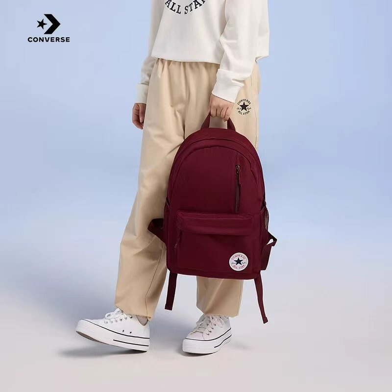 Converse Student Backpack New Casual Simple Backpack for the Back-To-School Season Children's School Bag Converse Student Backpack New Casual Simple Backpack for the Back-To-School Season Children's School Bag