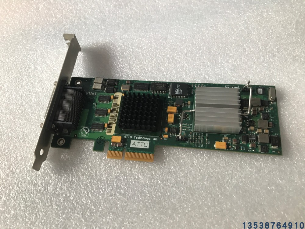 HP AH627-60002 445009-002 ATO UL5D Dual External U320 PCI-E SCSI Card-Taoba