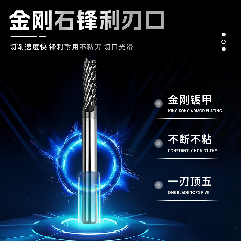 钨钢左旋刀:工业雕琢的艺术-圆柱铣刀-淘宝百科网