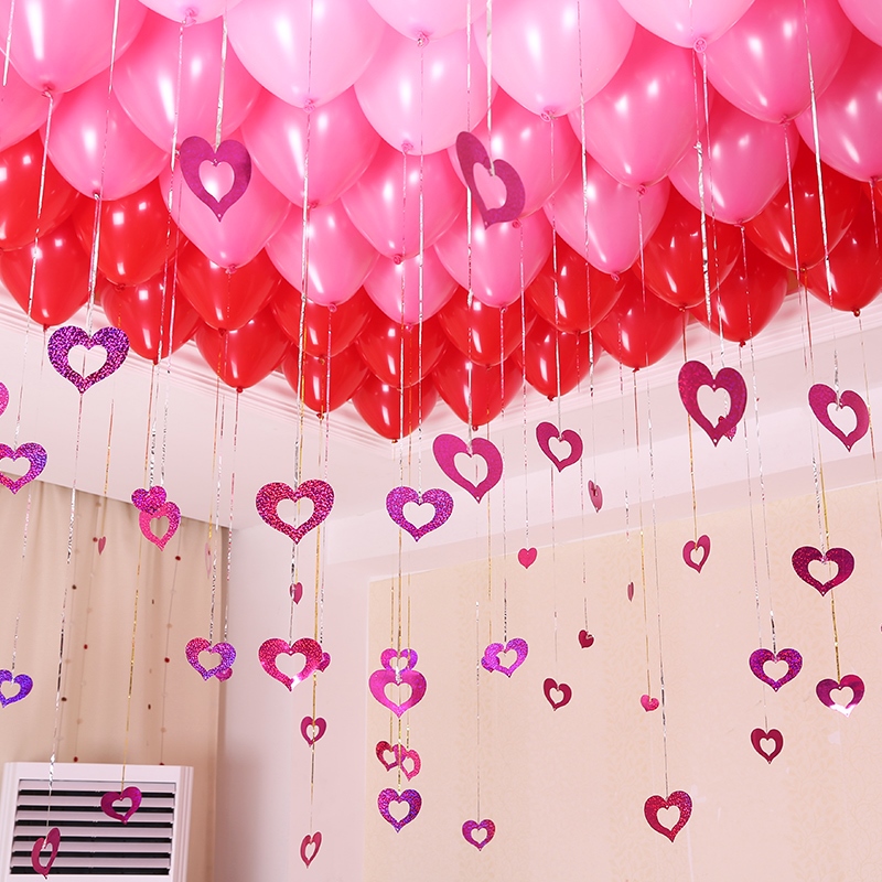 Wedding Articles Wedding House Decoration Wedding Romantic Birthday Party Arrangement Mall Shops Open Wedding Balloon Package