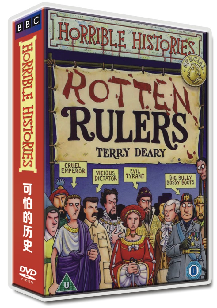 Boxed DVD BBC English Horizon Histories Terrible Histories Season 5 With English subtitles