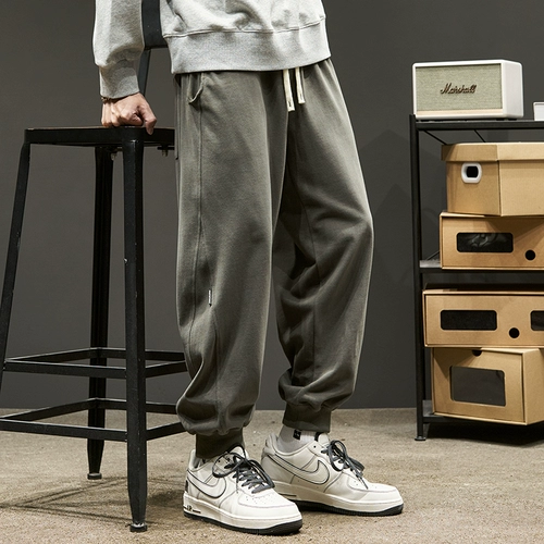 Японские осенние цветные весенние штаны, свободный крой