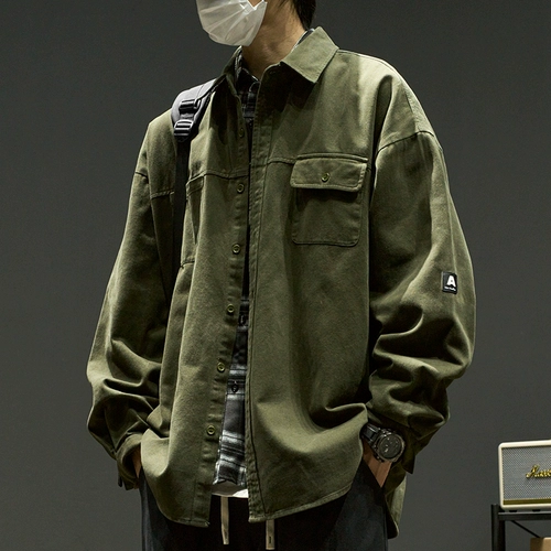 Японская рубашка, цветная весенняя осенняя куртка, изысканный стиль