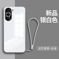 Серебристо-белый [с соответствующей пленкой + ремешком]